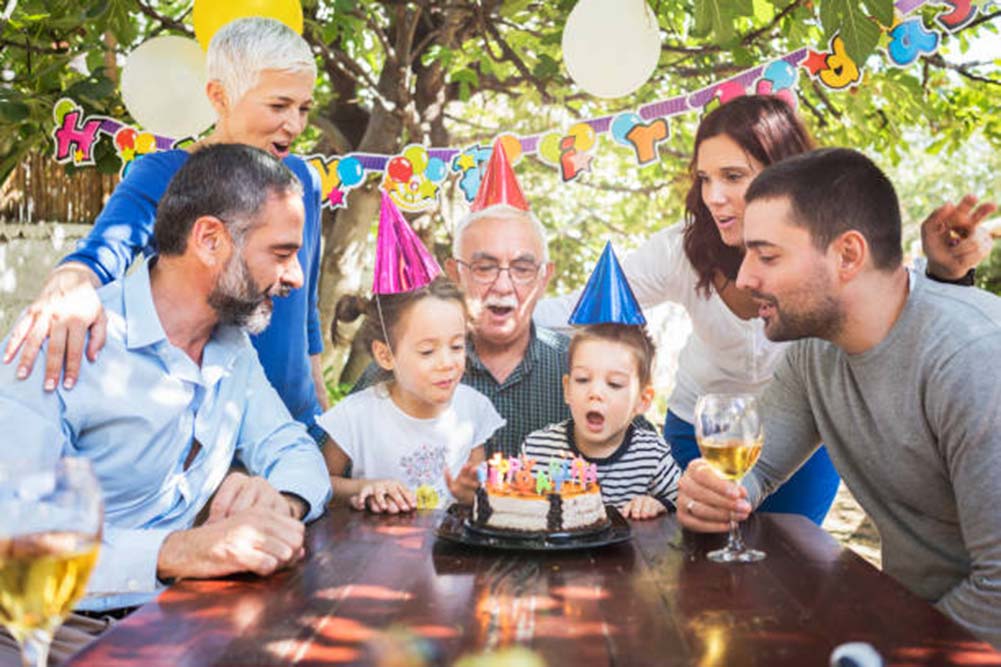 Fête de famille au Mas de Capelou